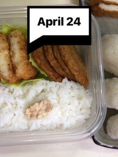 ヤツと私の弁当たまに娘 4/24-レシピのメイン写真