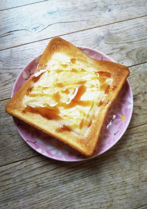 黒蜜チーズトースト-レシピのメイン写真