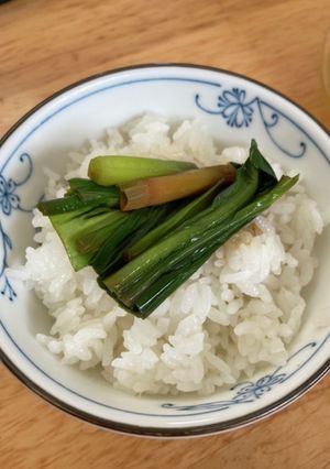 行者にんにくの醤油漬け-レシピのメイン写真