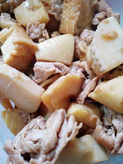 たけのこと豚肉と厚揚げのオイスター炒め-レシピのメイン写真