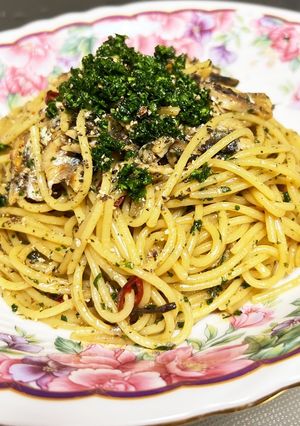 オイルサーディンのペペロンチーノ-レシピのメイン写真