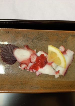 タコの昆布締め梅酢和え-レシピのメイン写真