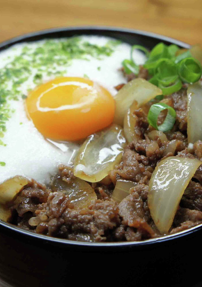 焼肉丼とろろ添え-レシピのメイン写真