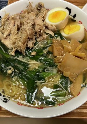 手羽元ほぐしチャーシューの汁そば-レシピのメイン写真