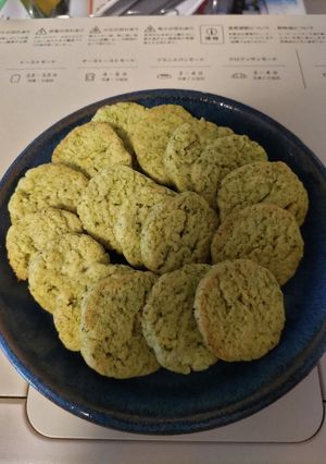 お茶の風味豊かなラクラクッキー！-レシピのメイン写真