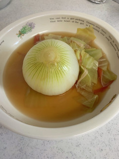 新玉ねぎとキャベツのスープ-レシピのメイン写真