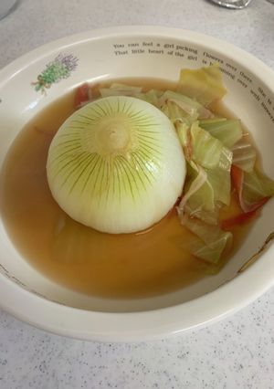 新玉ねぎとキャベツのスープ-レシピのメイン写真