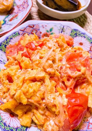 超簡単！卵とトマトのさっぱり炒め-レシピのメイン写真