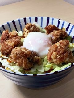 ボリューム満点✨唐揚げ丼-レシピのメイン写真