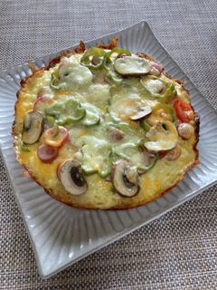 もちもち★ご飯ピザ-レシピのメイン写真