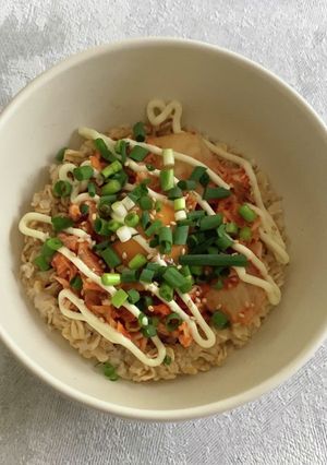 オートミールのツナキム丼-レシピのメイン写真