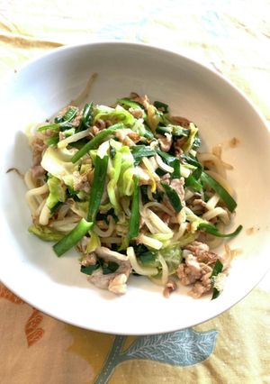 かんたん&スピード！キャベツ焼きうどん♩-レシピのメイン写真