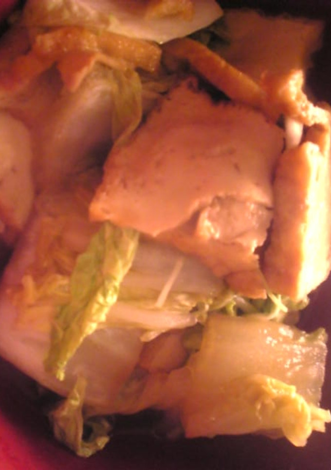 厚揚げと白菜の煮物-レシピのメイン写真