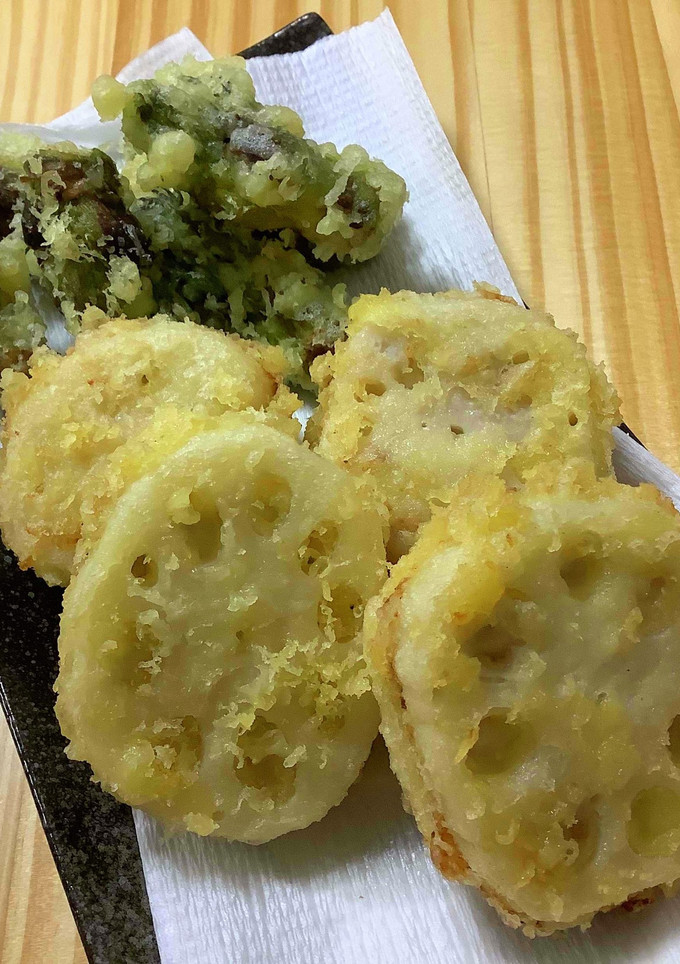 岩魚の蓮根はさみ揚げ-レシピのメイン写真