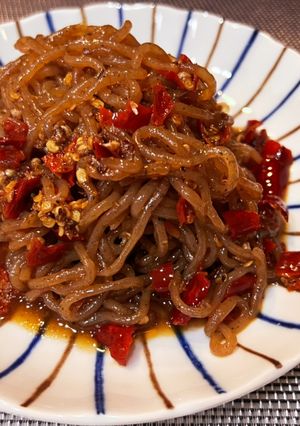 糸こんにゃくの麻辣炒め-レシピのメイン写真
