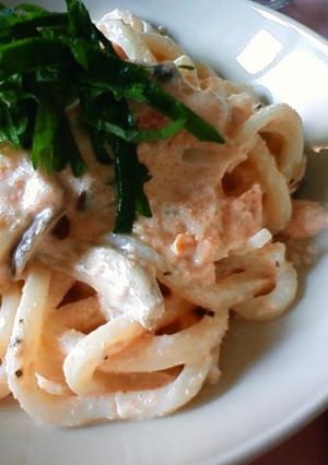 簡単★たらこクリームうどん-レシピのメイン写真