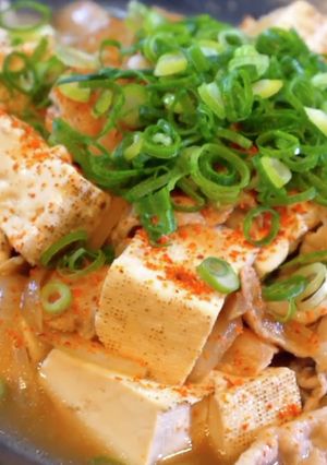 家計に優しい！超節約『めちゃウマ肉豆腐』-レシピのメイン写真