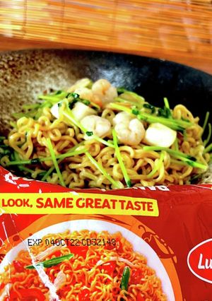 【フィリピン発】ラッキーミー焼きそば風！-レシピのメイン写真