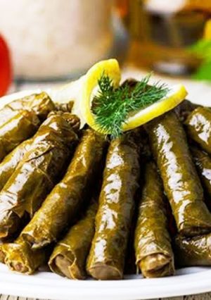 トルコ料理•葡萄の葉のハーブライス包み-レシピのメイン写真