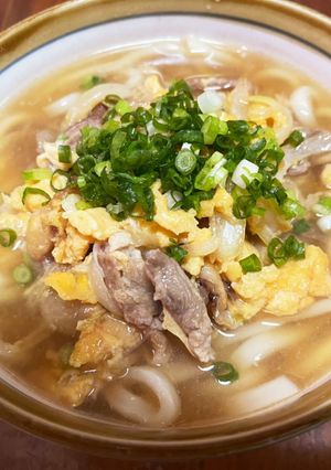 肉玉うどん-レシピのメイン写真