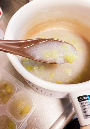 【離乳食 中期】蓮根と胡瓜のトロトロ煮-レシピのメイン写真