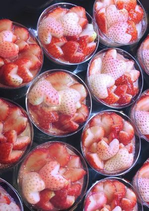 母の日♡苺の杏仁豆腐-レシピのメイン写真