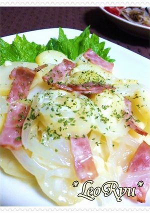 簡単★ベーコンとポテトの重ね焼き★-レシピのメイン写真
