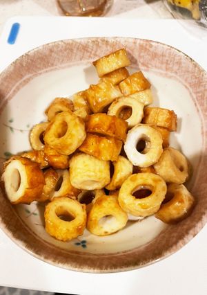 ちくわの簡単甘辛煮【あと一品】-レシピのメイン写真