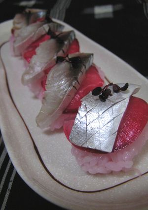 赤かぶサワー漬け～赤かぶと鯖の桃色寿司-レシピのメイン写真