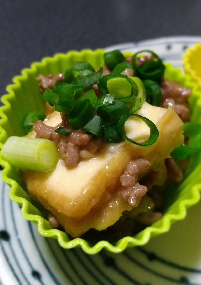 厚揚げのそぼろ和え-レシピのメイン写真