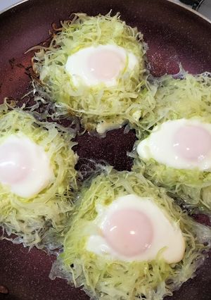 カット野菜で簡単に！すごもりたまご-レシピのメイン写真