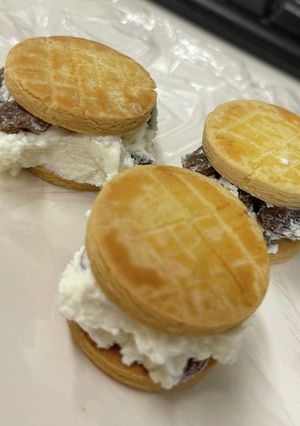 米粉クッキーでレーズンバターサンド-レシピのメイン写真