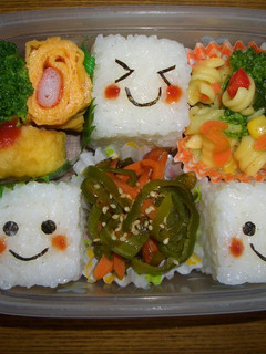 キャラ弁 四角お顔-レシピのメイン写真