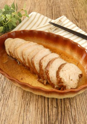 鶏むね紅茶煮のスパイシー漬け-レシピのメイン写真