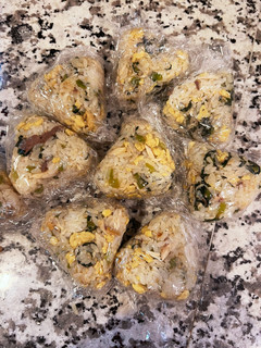 焼き鯖と小松菜と卵の混ぜご飯-レシピのメイン写真
