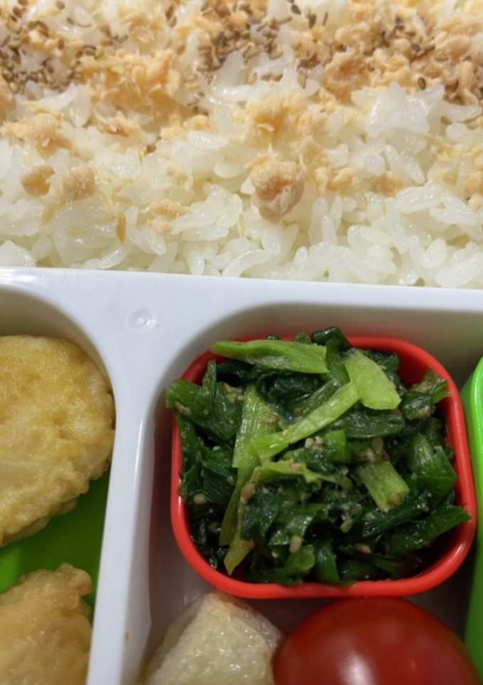 ほうれん草のごま和え　お弁当用-レシピのメイン写真