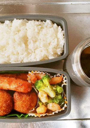 高校生男子お弁当２２年4月25日-レシピのメイン写真