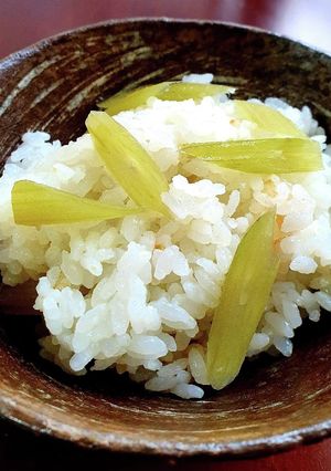 蕗の混ぜご飯-レシピのメイン写真