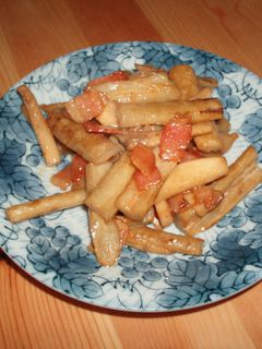 ごぼうとエリンギのマヨ炒め-レシピのメイン写真