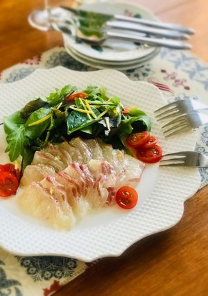プロ直伝★鯛のカルパッチョ-レシピのメイン写真