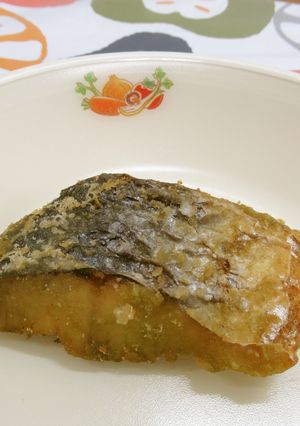 さわらの緑茶揚げ@倉敷市学校給食-レシピのメイン写真