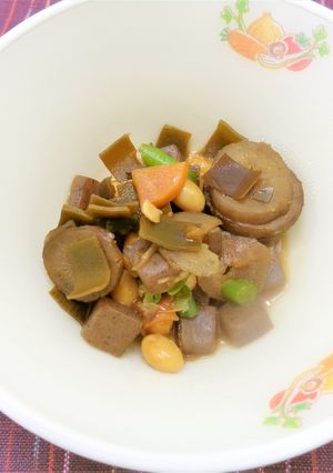 五目煮@倉敷市学校給食-レシピのメイン写真