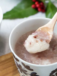 生米麴と発酵あんこで作る甘酒ぜんざい-レシピのメイン写真