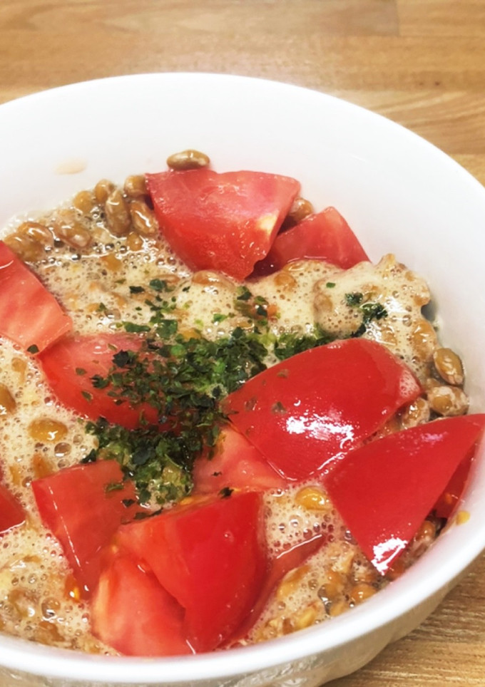 納豆とトマトのさっぱり和え-レシピのメイン写真