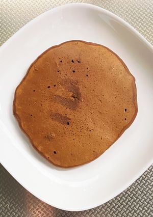 材料2つ！簡単プロテインパンケーキ-レシピのメイン写真