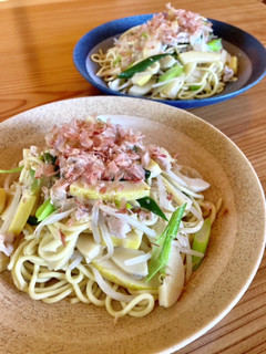 たけのこと豚肉の塩焼きそば-レシピのメイン写真