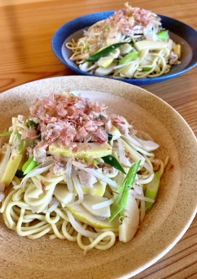 たけのこと豚肉の塩焼きそば-レシピのメイン写真