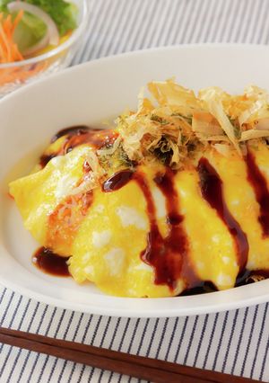 高タンパクめんで！簡単オムビーフン-レシピのメイン写真