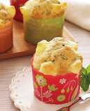HMでつくる茶殻とチーズのマフィン