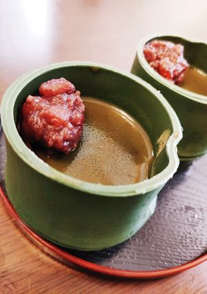 とろっとろっ！抹茶の水ようかん-レシピのメイン写真